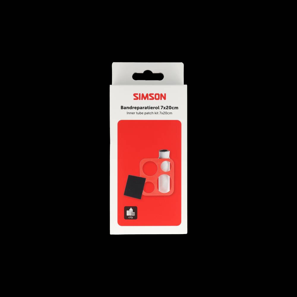 Simson - bandenreparatierol met sjabloon 7x20cm