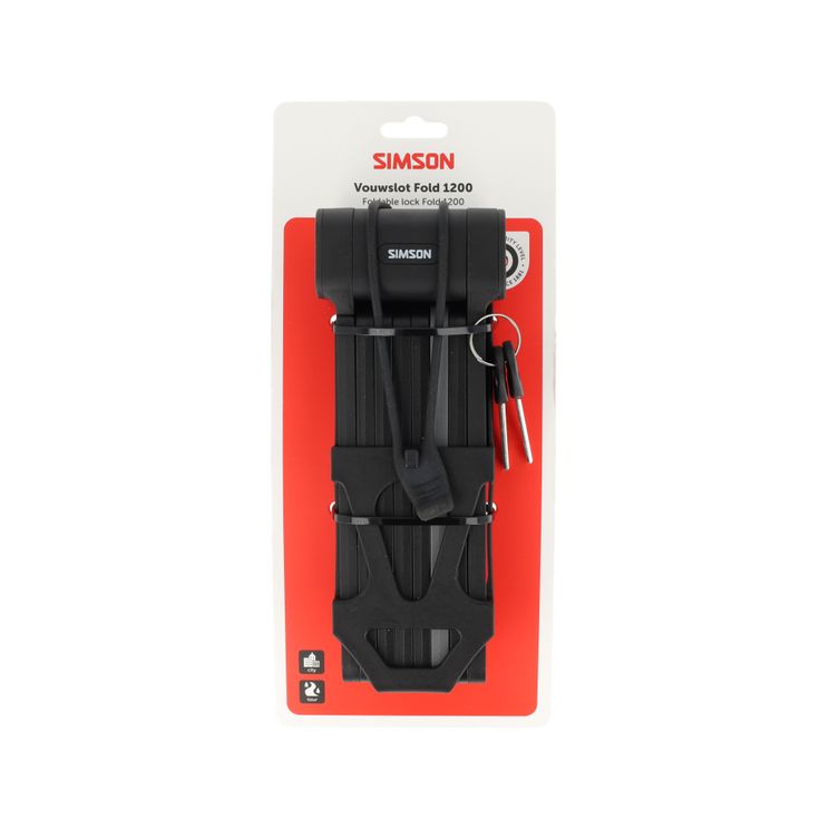 Simson - Vouwslot fold 1200mm bk111