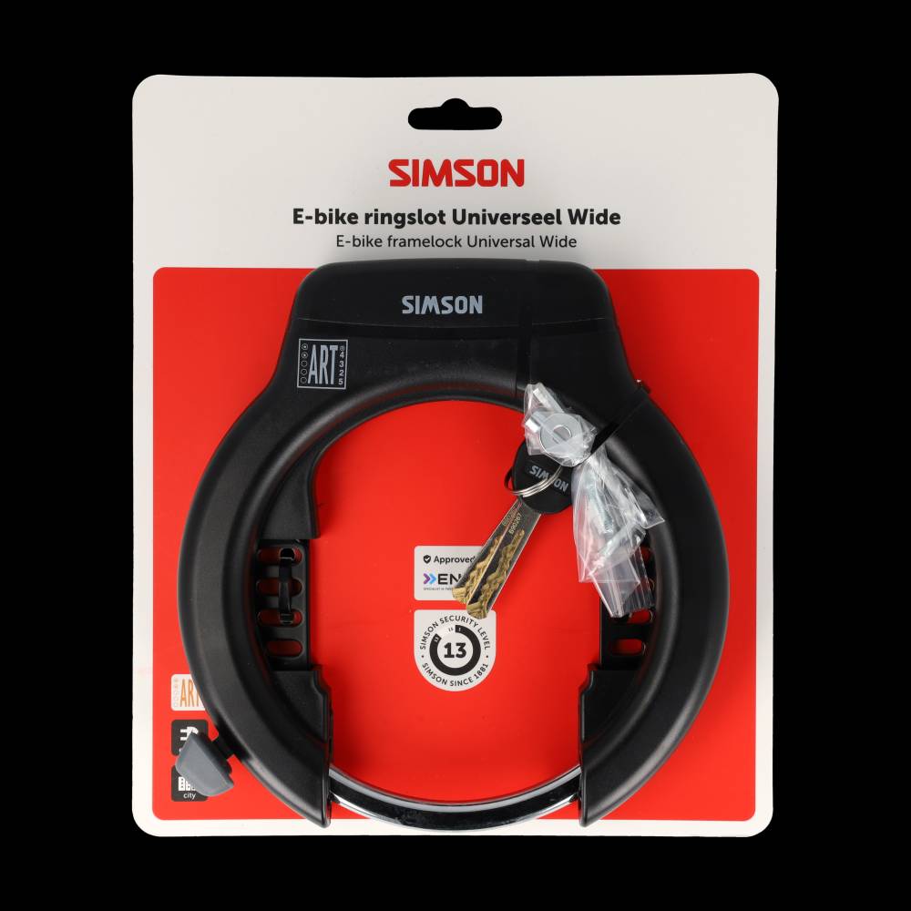Simson - ringslot wide 80mm | art2 | security level 13
