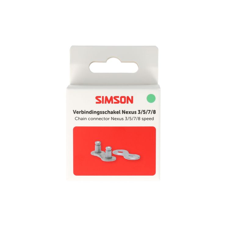 Simson - verbindingsschakel nexus 1/2"x3/32" 3/5/7/8v