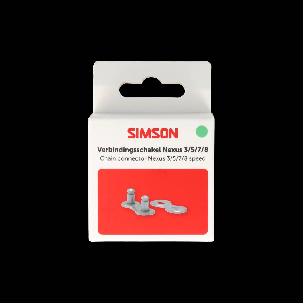 Simson - verbindingsschakel nexus 1/2"x3/32" 3/5/7/8v