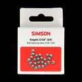 Simson - kogels 3/16" (24st)