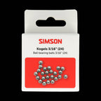 Simson - kogels 3/16" (24st)