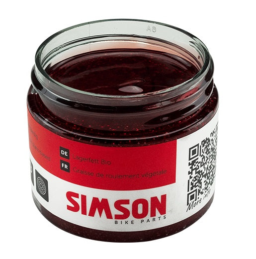 Simson - Lagervet plantaardig - zwart/rood