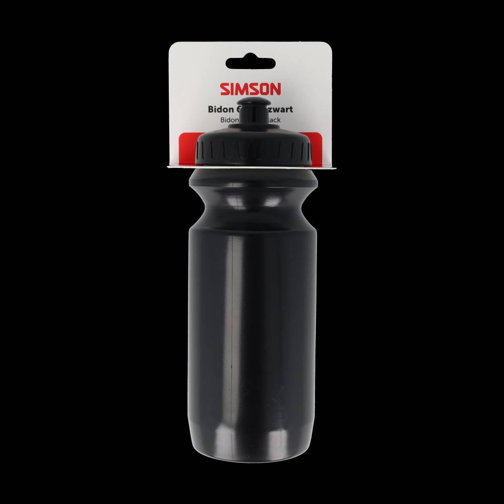 Simson - bidon 600ml zwart