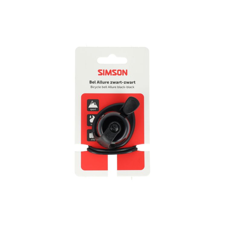 Simson - bel allure zwart-zwart