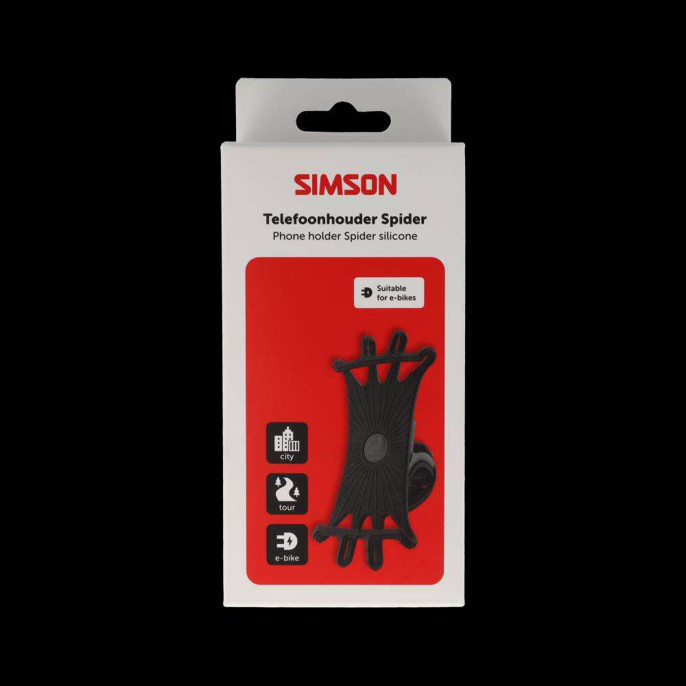 Simson - telefoonhouder fiets siliconen