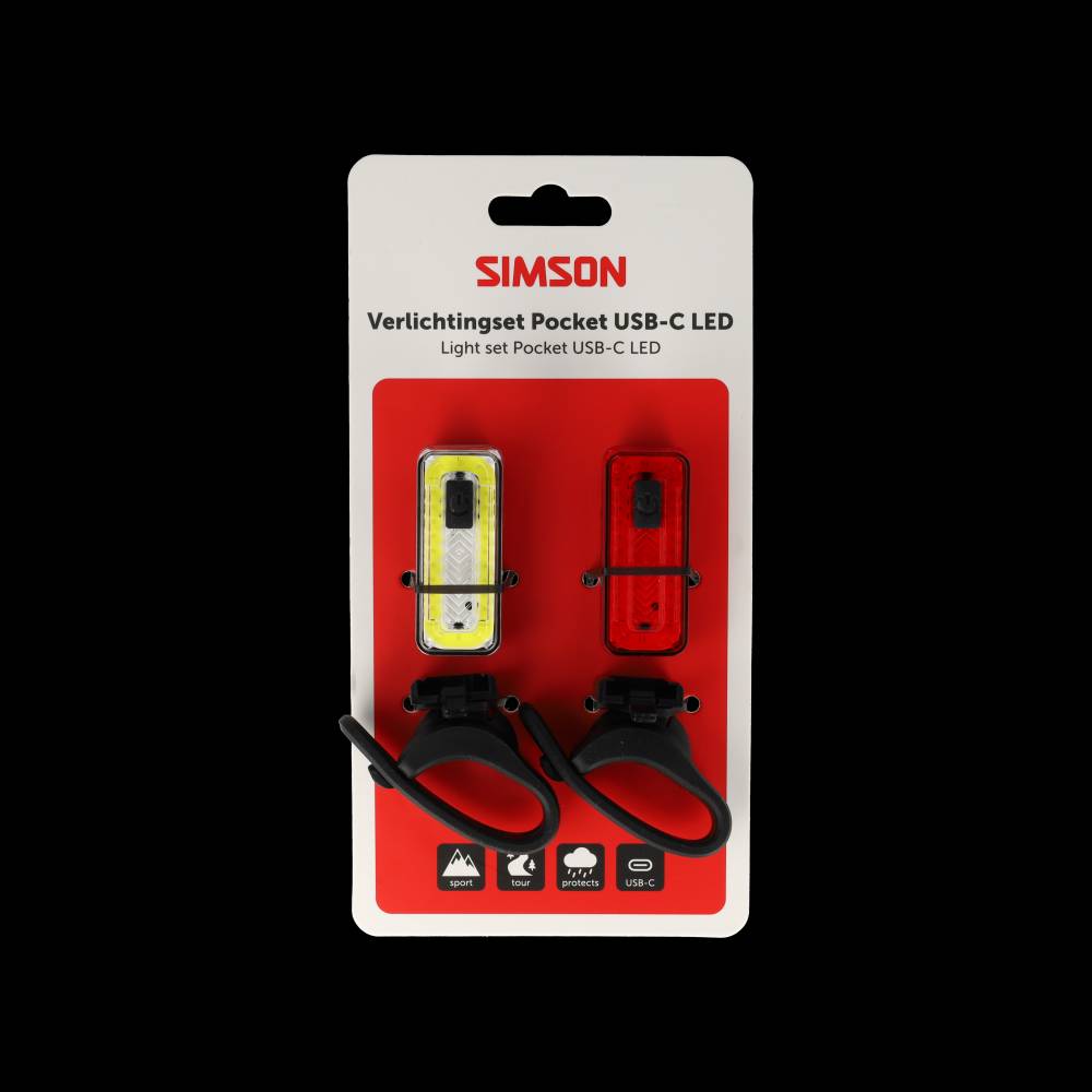 Simson - Verlichtingsset aurora pocket