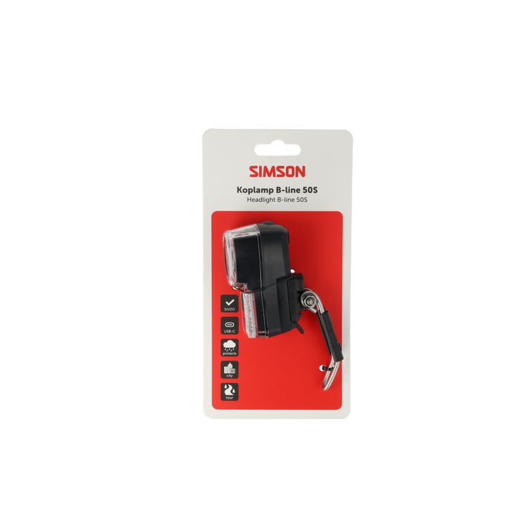 Simson - koplamp aurora b-line 50s