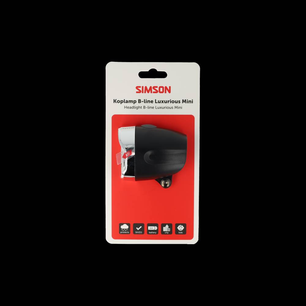 Simson - koplamp aurora b-line luxurious mini