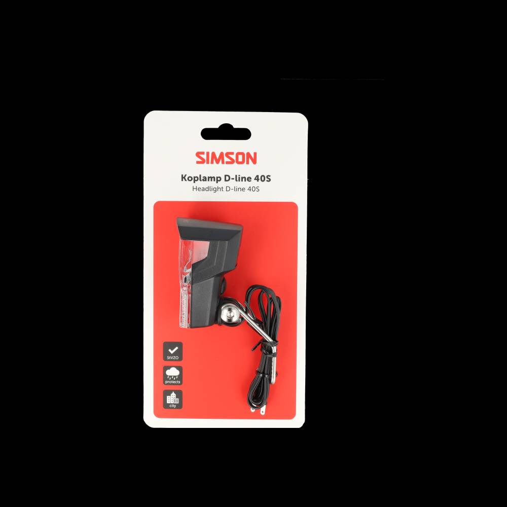 Simson - koplamp aurora d-line 40s