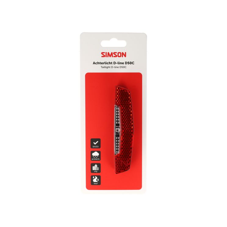 Simson - aurora achterlicht d-line d50c