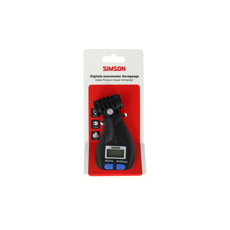 Simson - digitale manometer aerogauge