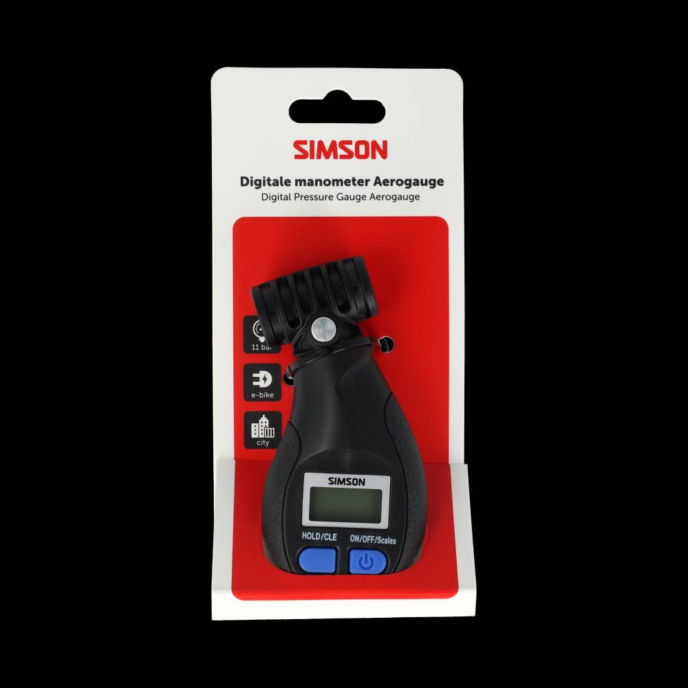 Simson - digitale manometer aerogauge