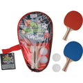 - Tafeltennisset met 2 Bats en 2 Ballen