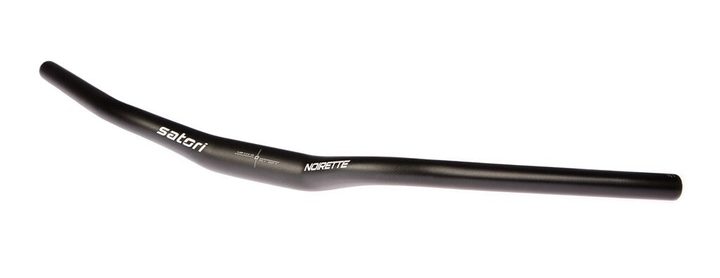 Guidon de trekking noirette Satori 630 mm 31.8ø 35 ° noir mat