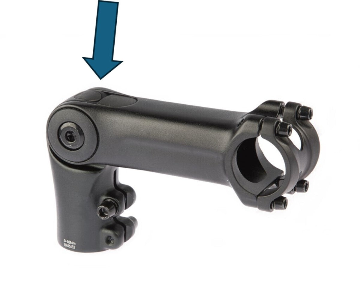 Satori - stuurdop up3 pvc zwart