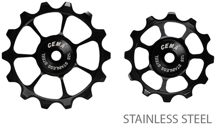 Cema pulley set for 12-speed shimano road