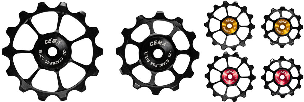 Cema pulley set for 12-speed shimano road