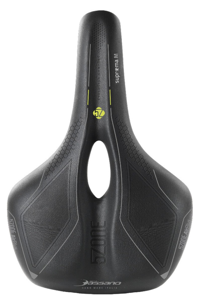 Selle Bassano selle Suprema 5zone EL hommes noir