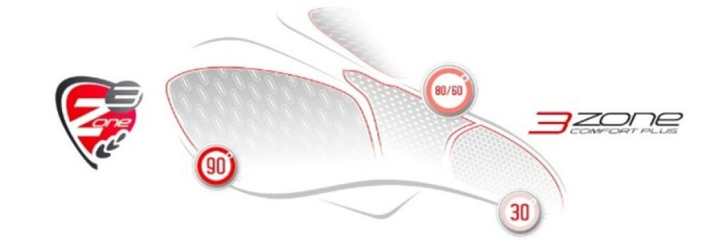 Selle bassano zadel volare 3zone comfort plus