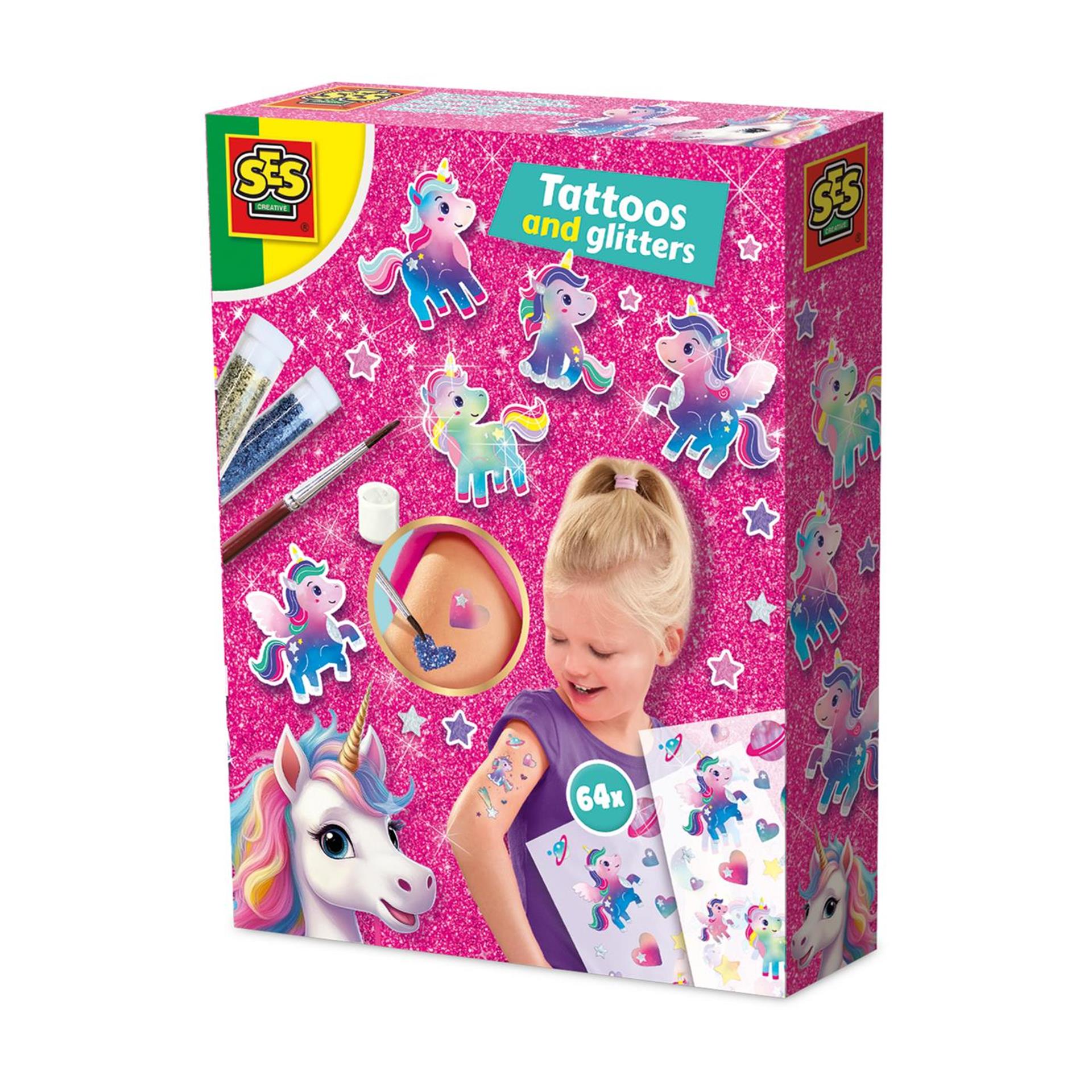 Ses - Ses unicorn - tattoos en glitters