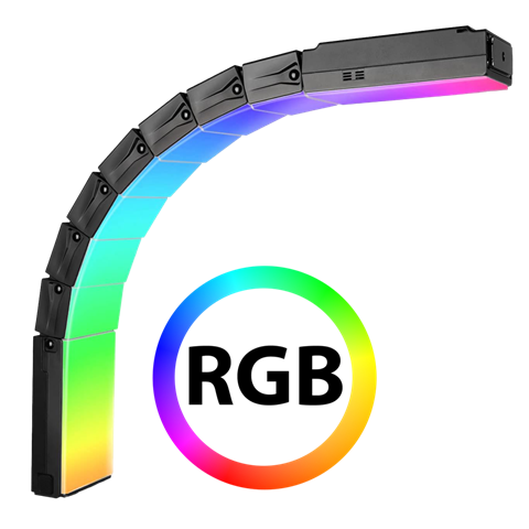 Sirui rgb led paneel b25r buigbaar