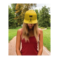 snapback cap mibo yellow