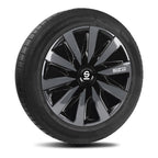 Sparco wieldoppen lazio - 14 inch - zwart grijs