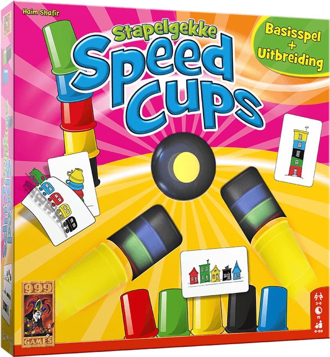 999Games - 999Games 999 games stapelgekke speed cups actiespel 6 spelers