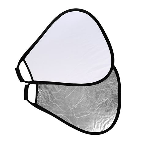 Studioking grip reflector zilver wit crgsw60 60 cm