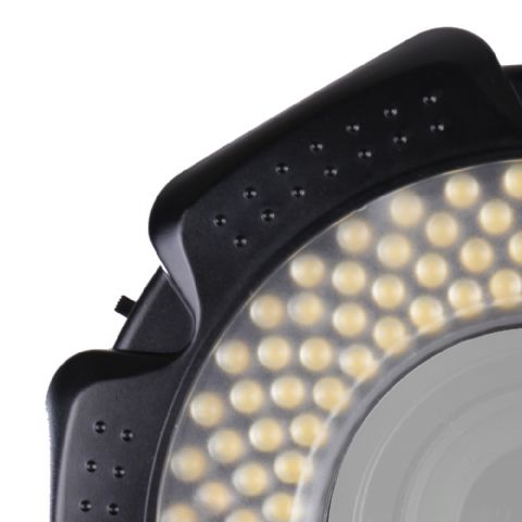StudioKing Macro LED Lampe annulaire à intensité variable RL-160