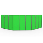 Studioking panoramische achtergrond green screen fsf-240900pt 240x900cm
