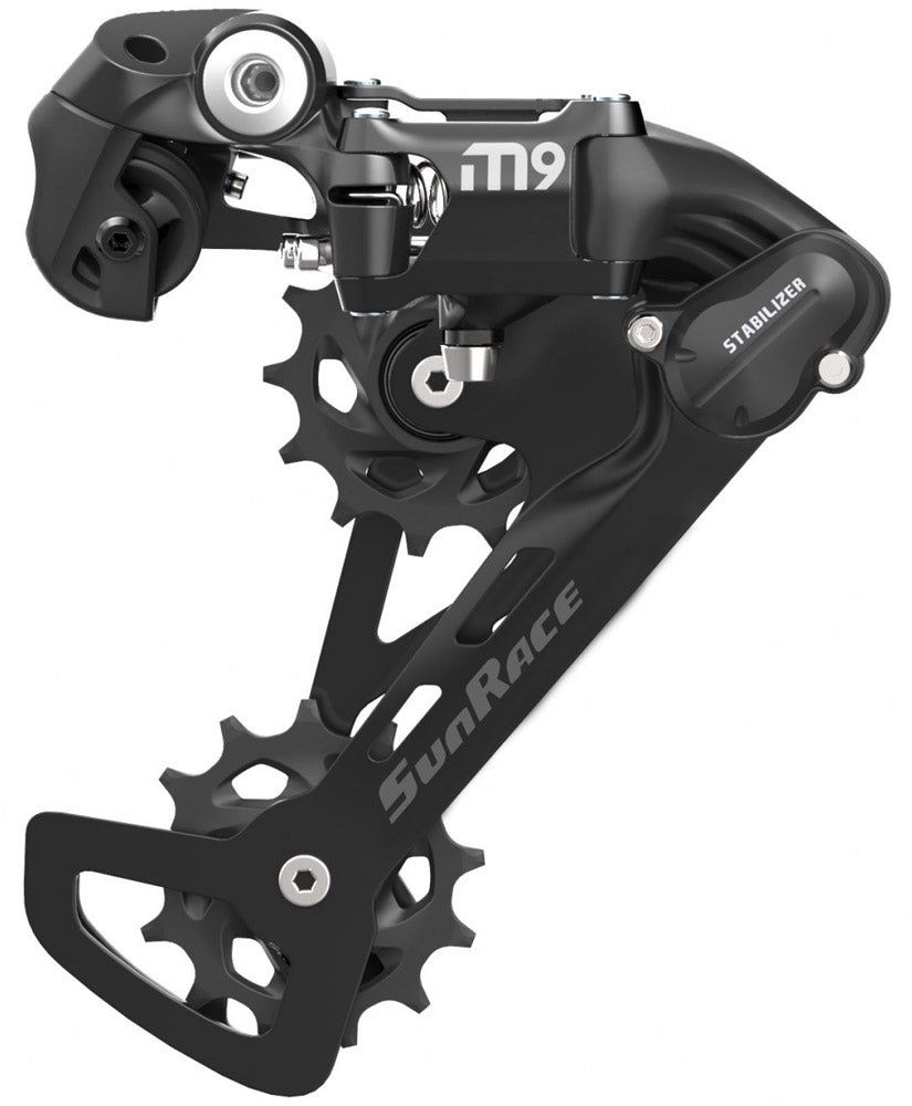 Sunrace a.derailleur rdm900 9v zwart
