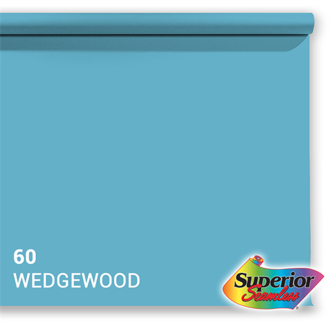 Superior - Superior achtergrondpapier 60 wedgewood 135 x 11m