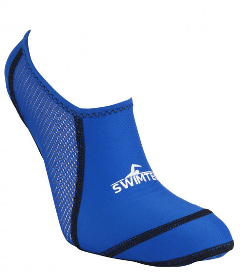 Swimtech Zwemsokken junior polyester blauw maat 37,5 40