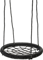 SwingKing Nestschommel voor 1 tot 2 Kinderen Ø 100 cm Zwart