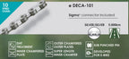 Buzaglo - Buzaglo ketting deca-101 1/2x5/64x136 e-bike 10 speed zilver