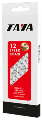 Buzaglo - Buzaglo ketting tolv-121 1/2x5/64x126 12 speed zilver