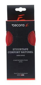 Buzaglo - Buzaglo Tecora e stuurlint confort naturel ø25x30mm 1.8m rood