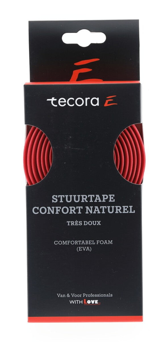 Buzaglo - Buzaglo Tecora e stuurlint confort naturel ø25x30mm 1.8m rood