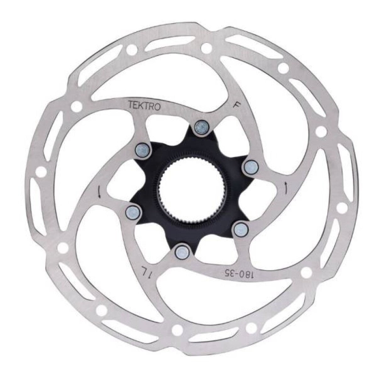 TEKTRO - TEKTRO schijfrem rotor tr180-35 ø180mm centerlock zilver