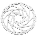Tektro schijfrem rotor tr180-54 ø180x2,3mm, zilver