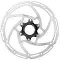 Tektro schijfrem rotor tr203-35 ø203mm, centerlock, zilver