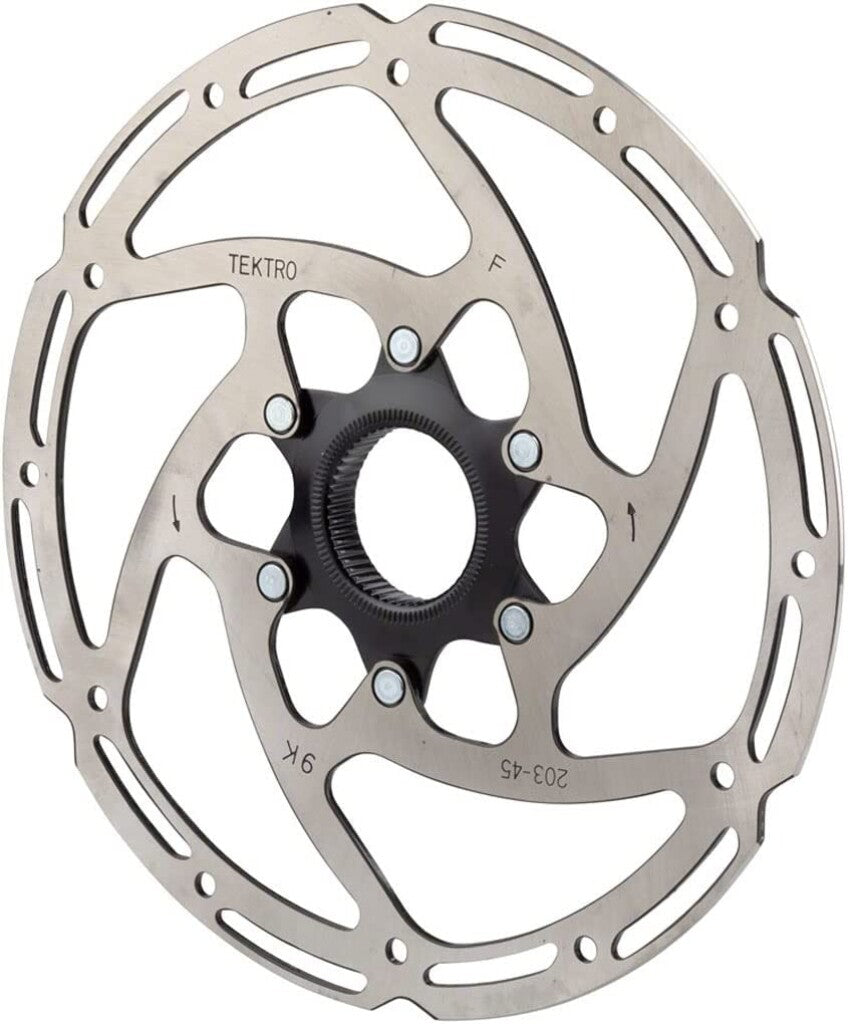 Tektro - Tektro schijfrem rotor tr203-45 ø203x23mm centerlock zilver
