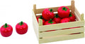 Goki houten tomaten in kist, 10dlg.