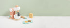Tooky toy Houten Keukenmixer met Accessoires 7-delig