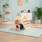Tp toys Active-Tots Klimdriehoek Houten Klimrek vanaf 12 Maanden