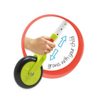 The bugs scuttlebug xl splodge loopfiets met 3 wielen junior turquoise groen