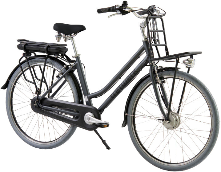 Tretwerk - Tretwerk E-cargo 28 inch 49 cm dames 7v v-brakes antraciet